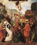 Master of Virgo inter Virgines Crucifixion oil painting artist